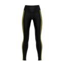 Pure Flow Yoga Leggins ( Oliv Schwarz )