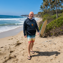 Ocean Rise Hoodie - Men - Rainbow