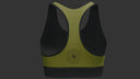 Pure Flow Sports Bra (Oliv-Schwarz )