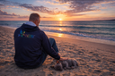 Ocean Rise Hoodie - Men - Rainbow