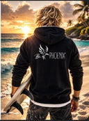 Ocean Rise Hoodie - Men - Weiße Spirale