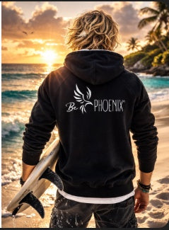 Ocean Rise Hoodie - Men - Weiße Spirale